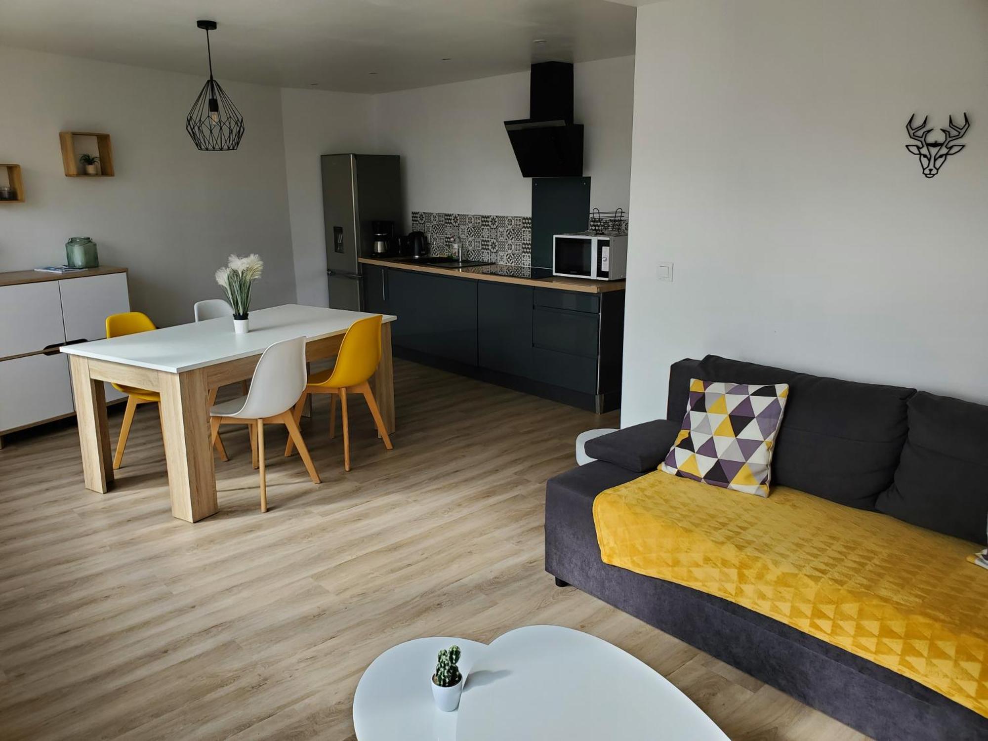 Le Cocon Dieppois - Appt Spacieux Avec Parking Prive Dieppe Bagian luar foto